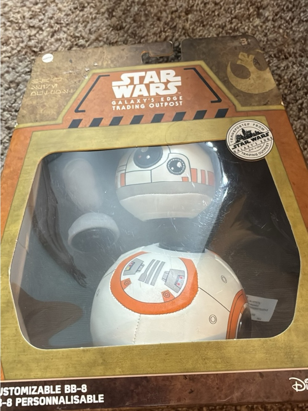 Star Wars BB-8 Collectible Figure - White, Orange